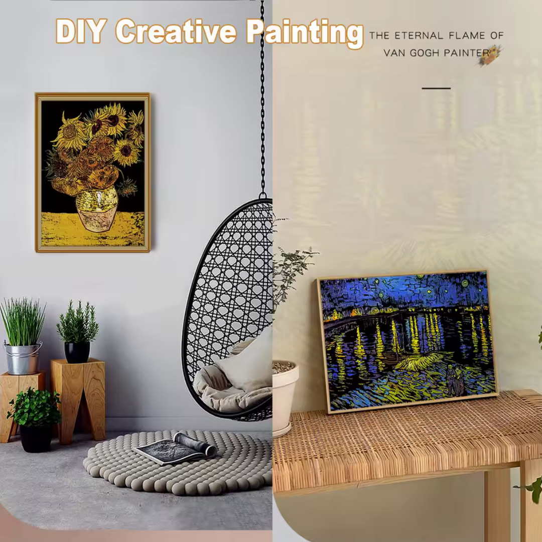 Van Gogh Scratch Art